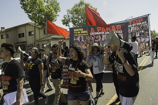 Revolution Club contingent, May 1, Oakland.