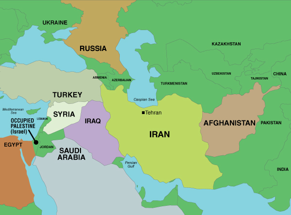 Iran map