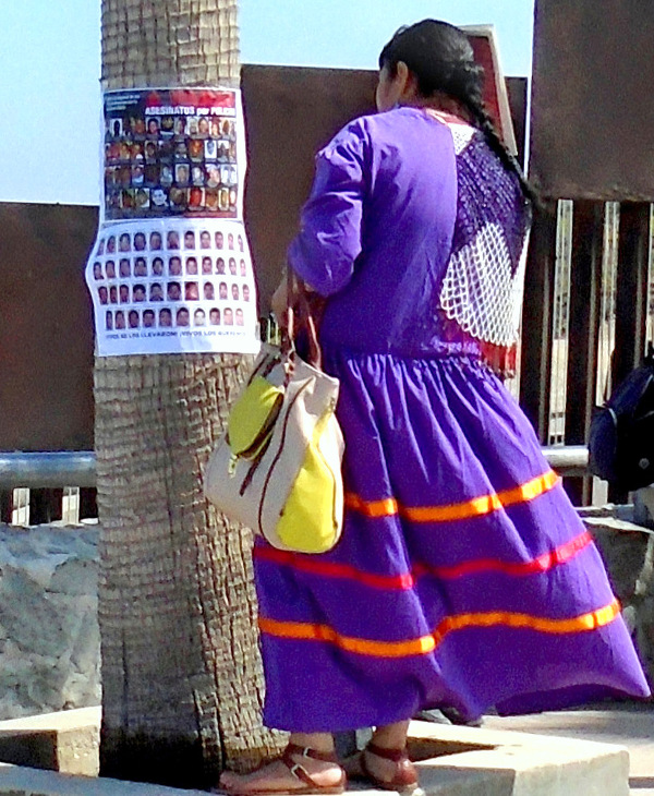 World Social Forum participant, Tijuana