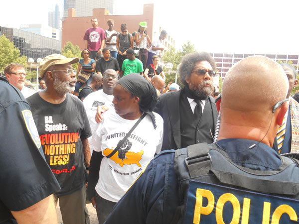 Ferguson, dozens of peple were arrested August 10