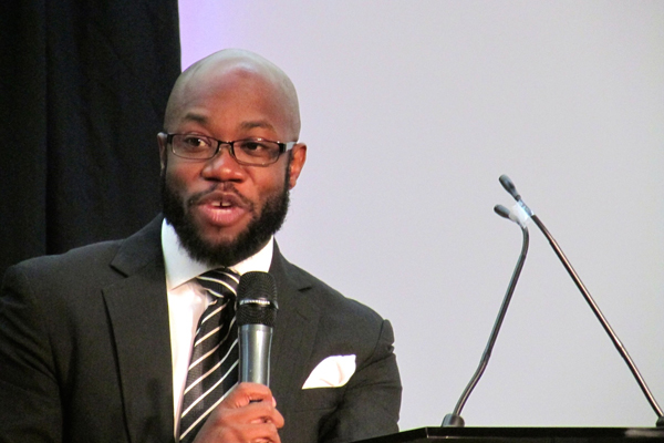 Reverend Willie Francois III, assistant pastor at FCBC
