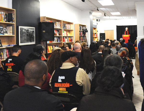 Grand opening celebration at Revolution Books in Harlem, November 15 | credit:revcom.us