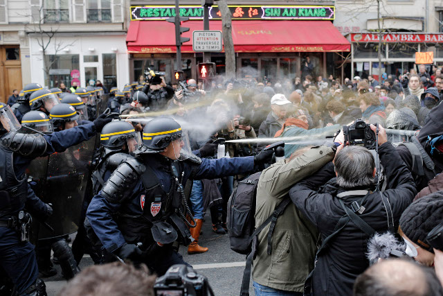 Plaza de la Republica, París, 29 de noviembre de 2015.