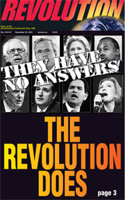 Revolution #417, December 14, 2015 - front page