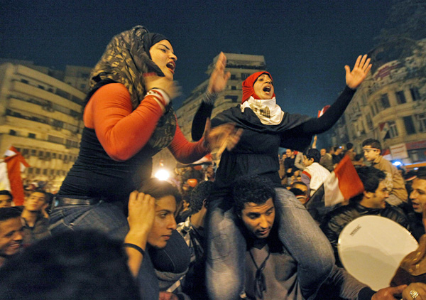 Tahrir Square, Cairo, February 11, 2011