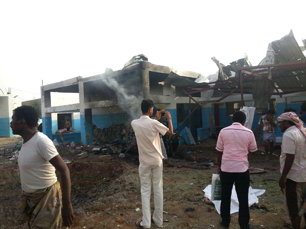 On August 15, Saudi planes bombed the Doctors Without Borders run Abs Hospital compound in northern Yemen.