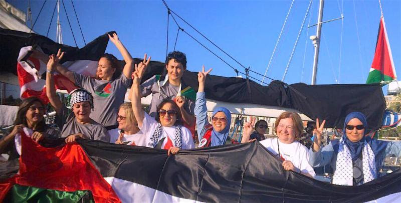 Women's boat to Gaza