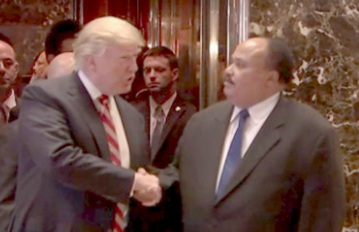 Steve Harvey meets with Donald Trump