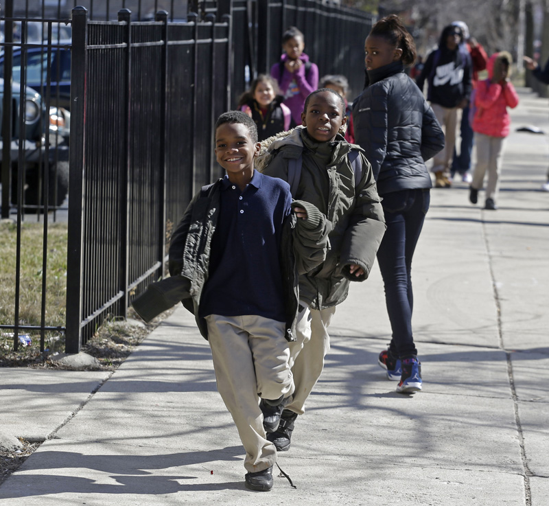 Youth in a neighborhood