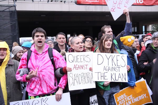 Una marcha en el Periférico de Washington, D.C., 20 de enero de 2017.