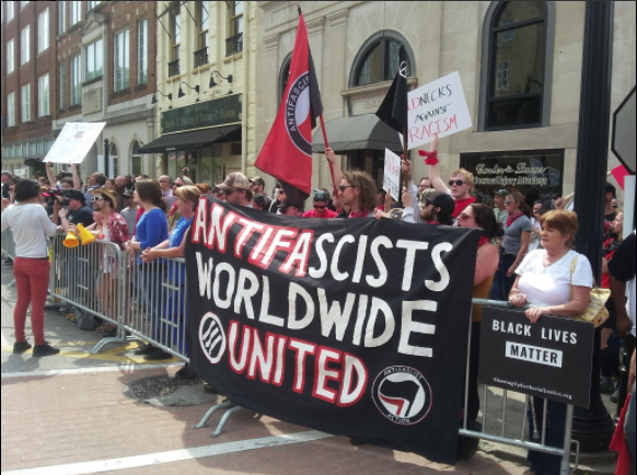 Confronting armed Nazis in Pikeville, Kentucky.