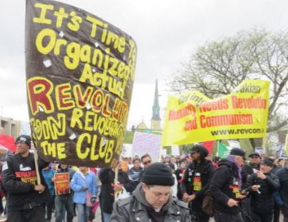 Chicago Revolution Club, May Day march