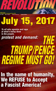 Revolution #499, July 10, 2017 - front page