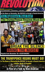 Revolution #518, November 20, 2017 - front page