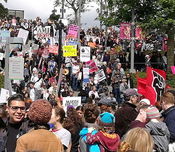 March for Our Lives, Los Angeles