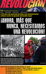 Revolución #537, 4 de abril de 2018 - portada