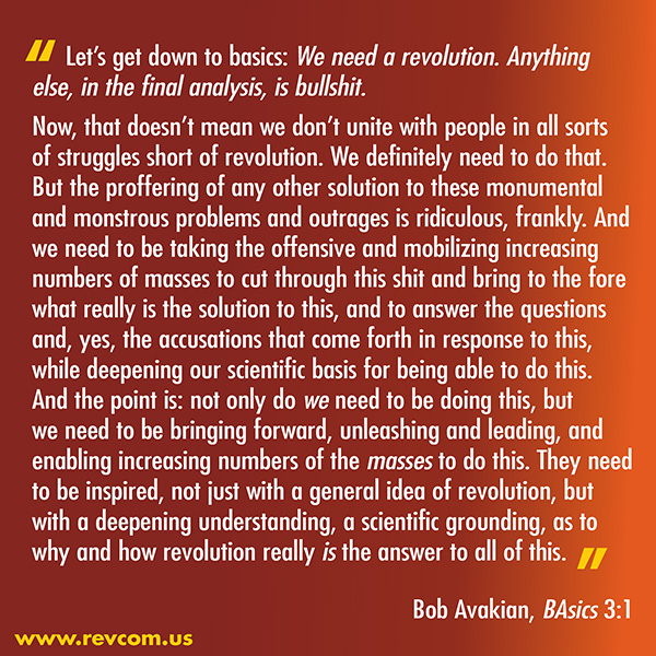 BAsics 3:1 from the talks and writings of Bob Avakian