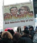 A Sign at the NY rally