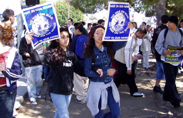 The Fairfax High School Walkout--Los Angeles