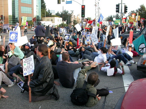 Los Angeles, Wilshire Blvd, 3/20/2003