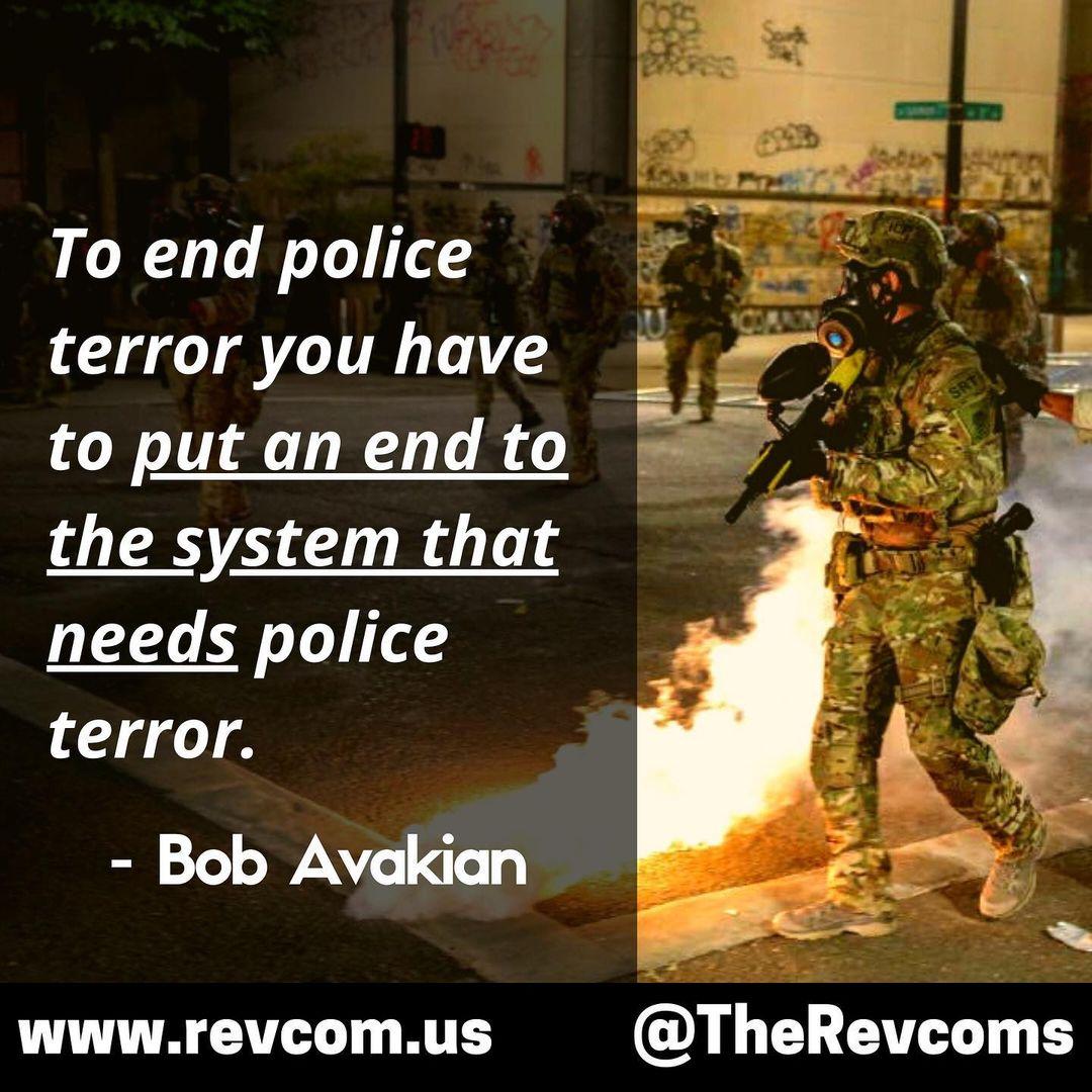 Meme to end police terror you need to end system that needs police terror.