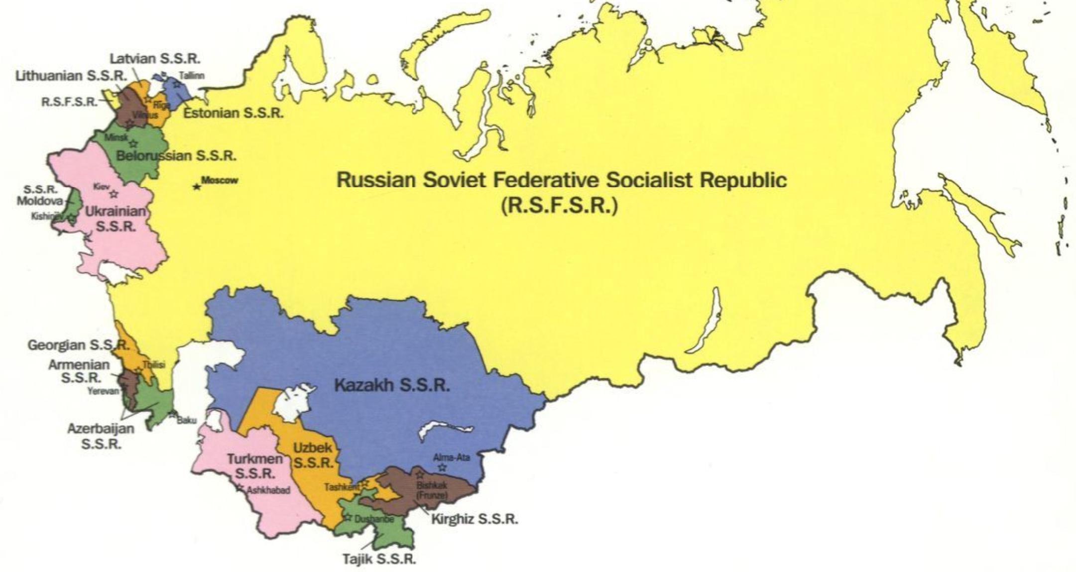 Republics of Soviet Union
