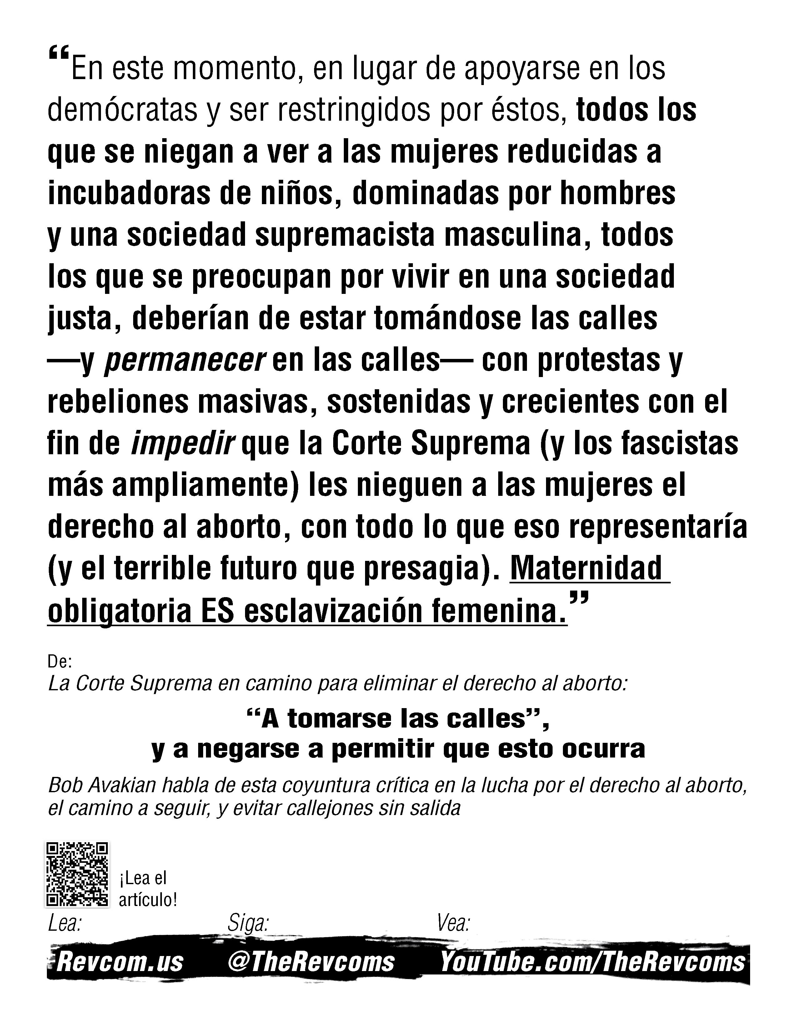leaflet 4 quotes from BA  #2 spanish