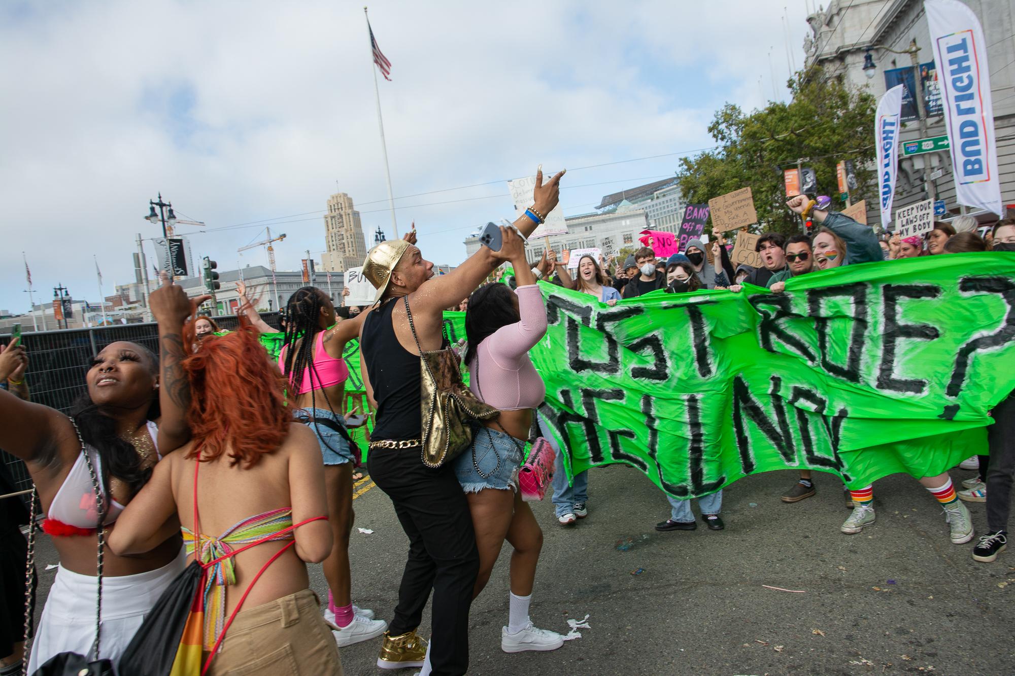 Rise Up 4 Abortion Rights at San Francisco Pride Festival
