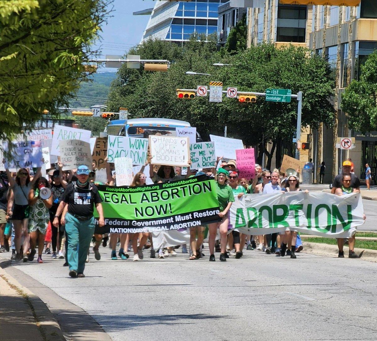 Austin Rise Up 4 Abortion Rights March, July 2