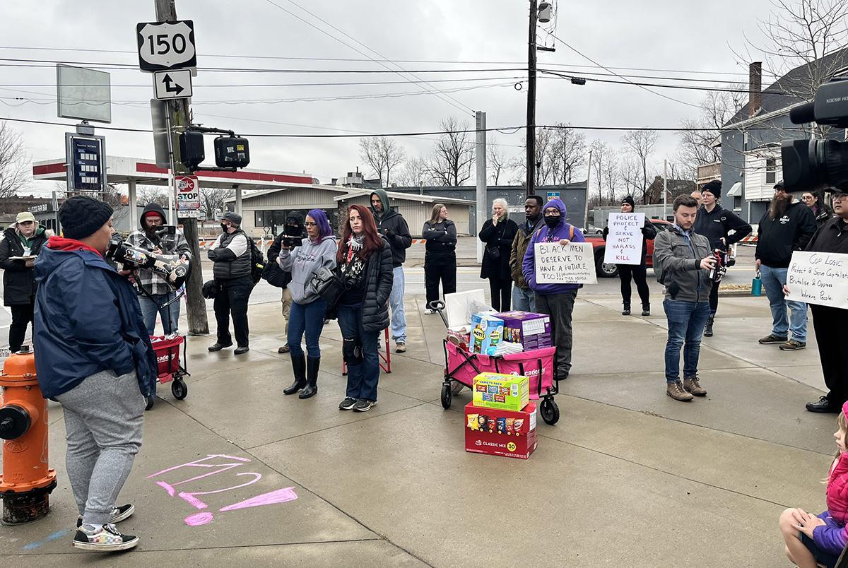 Louisville, Kentucky protests murder of Tyre Nichols.