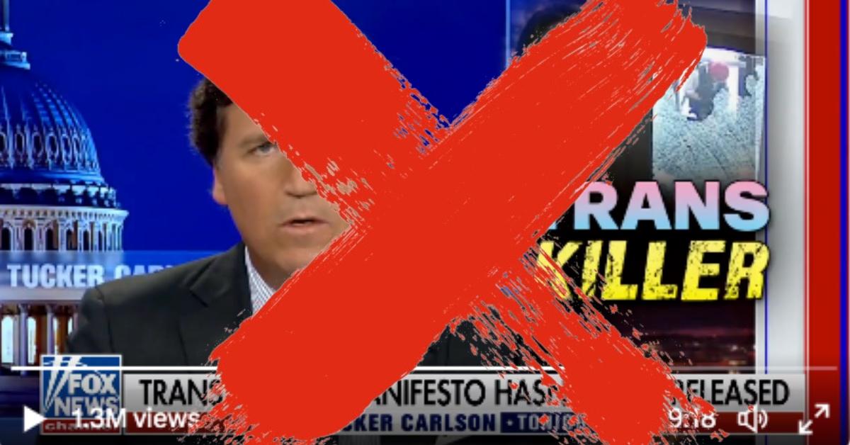 Reactionary rants by Tucker Carlson and fellow fascists are illogical, twist facts, and turn reality on its head.