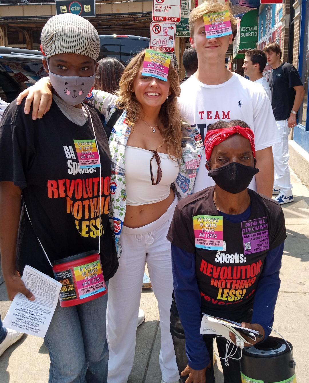 Revolution Club Crew at the Pride Fest in Chicago 