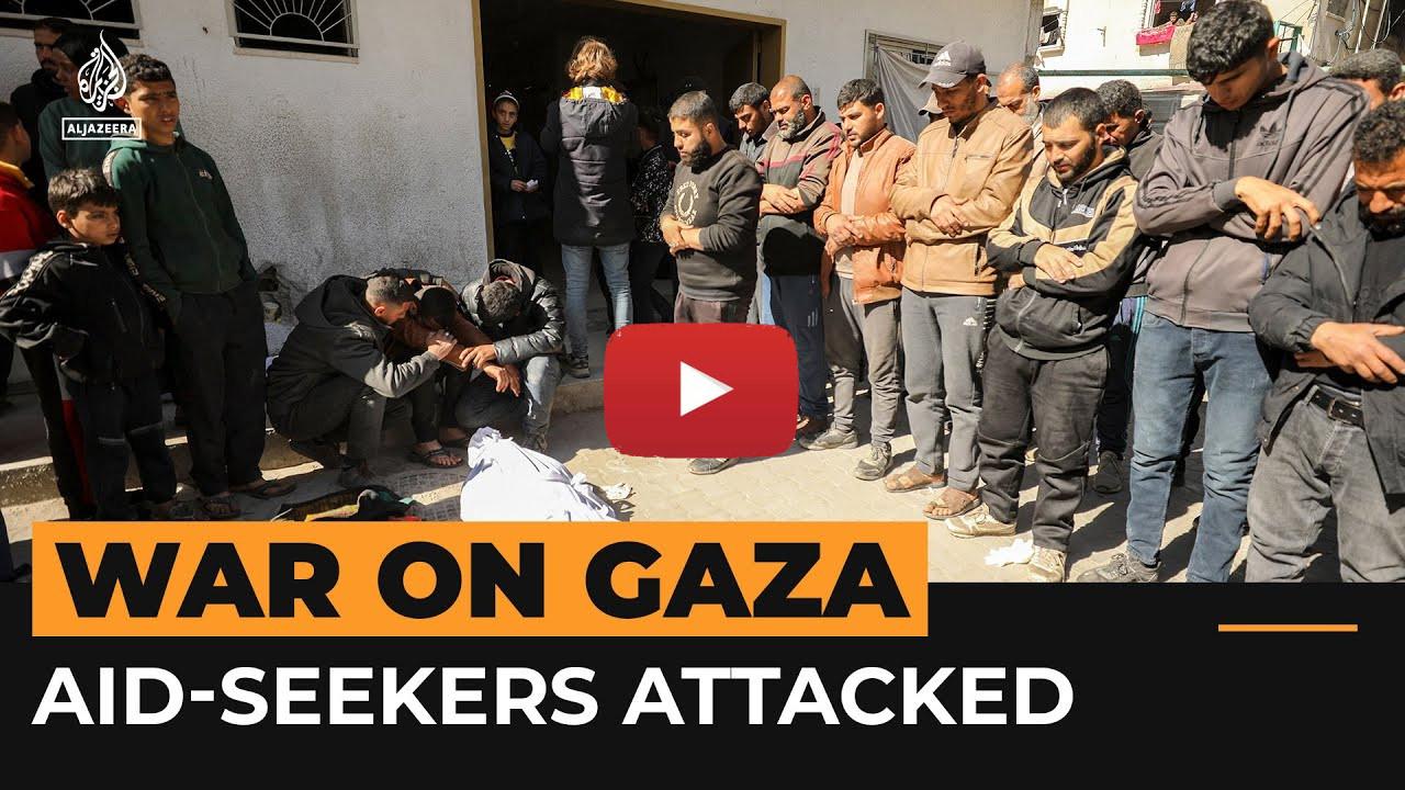 Israeli massacre of Palestinians waiting for Gaza aid trucks | Al Jazeera Newsfeed