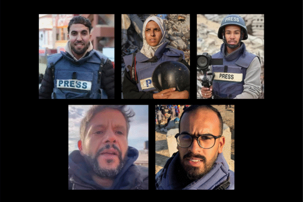 Five journalists killed at Nassar Hospital