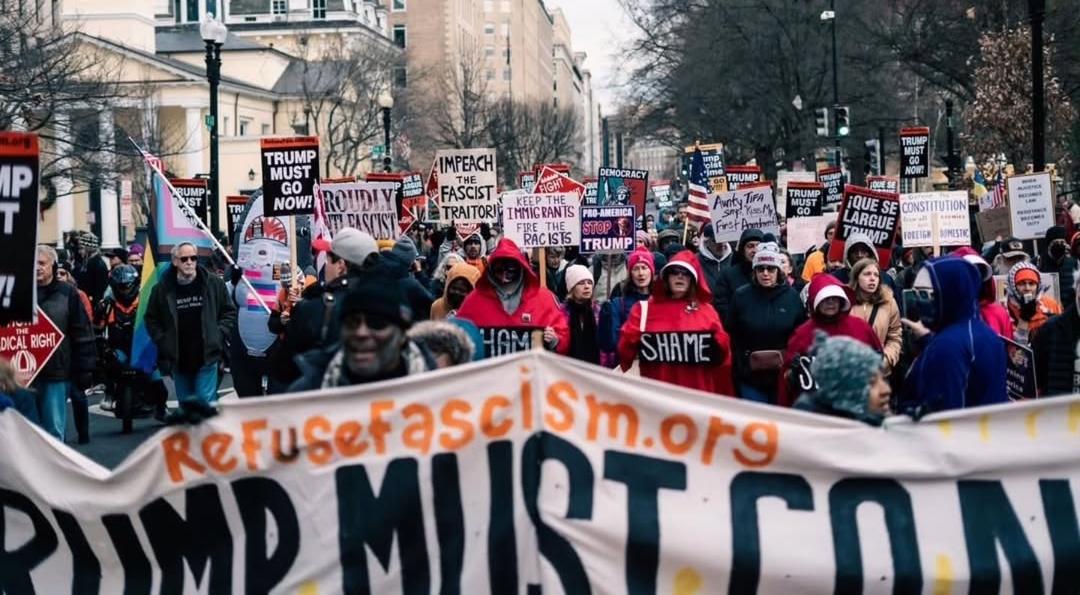 March to Surround the White House 2.0 to indict Donald Trump, December 13, 2025.