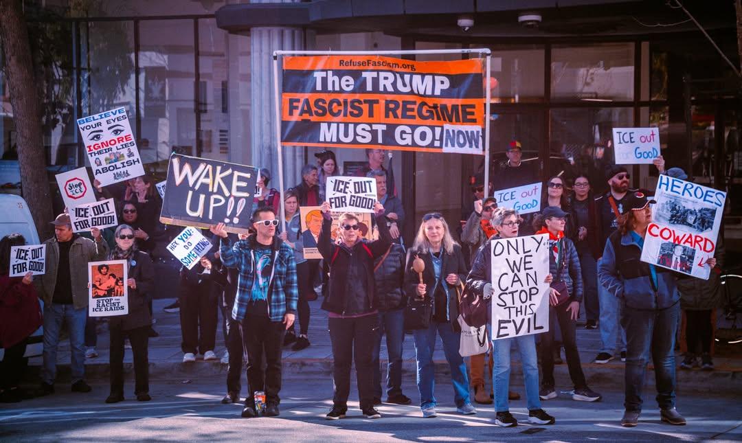 San Francisco Refuse Fascism contingent, January 11, 2026