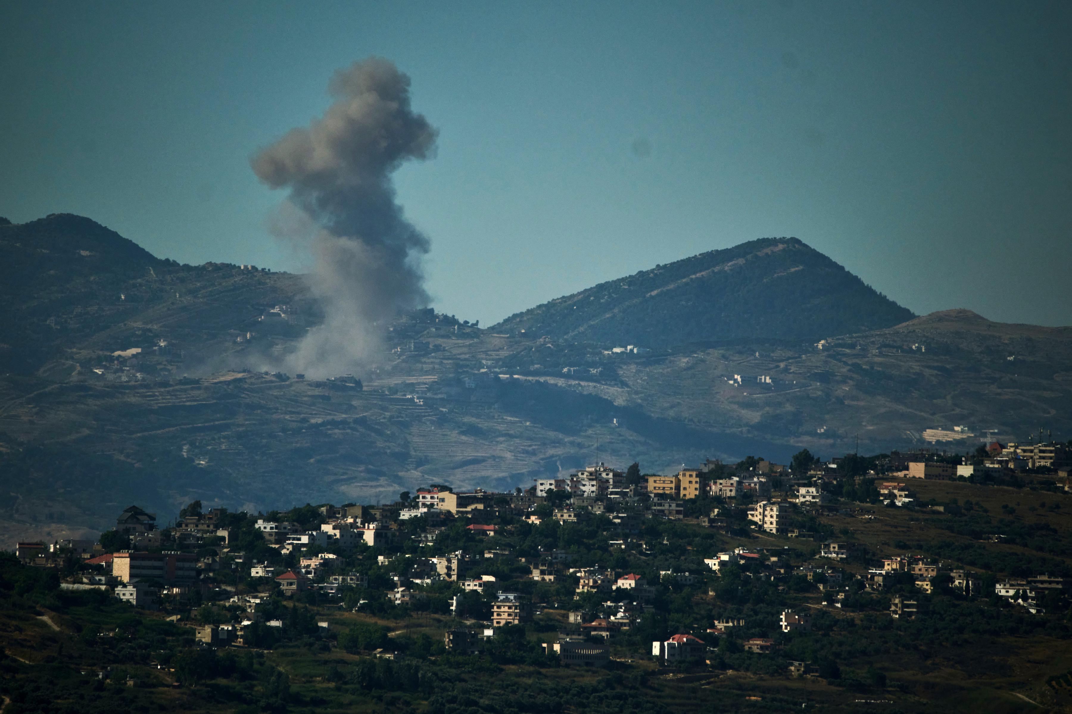 Israeli military strike in southern Lebanon, June 19, 2026.