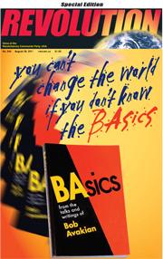 On the book BAsics from the talks and writings of Bob Avakian