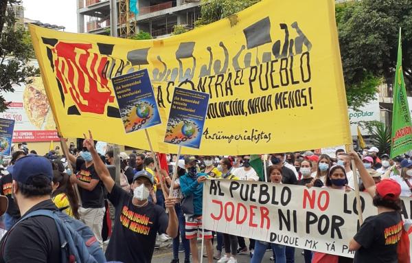 Revolutionaries in Colombia raise demand: Humanity Needs Revolution