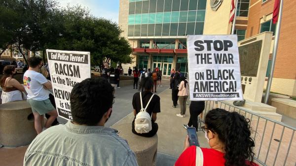 Protest for Daunte Wright, Dallas, Texas