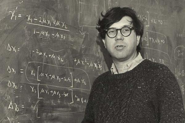 Young Lewontin teaching at Harvard