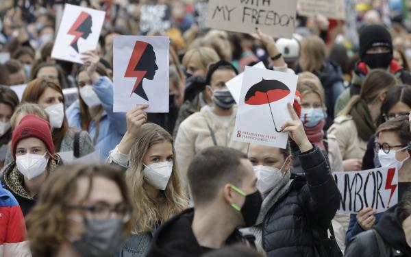 March in Poland for Abortion Rights