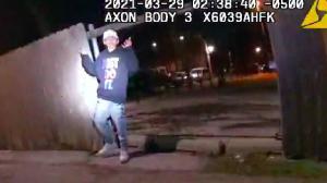 Chicago cops shooting Adam Toledo with his hands up.