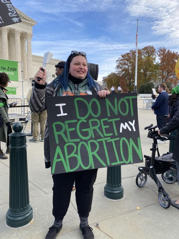 Protest Supreme Court attack on abortion rights.