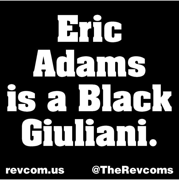 Eric Adams is a Black Giuliani.