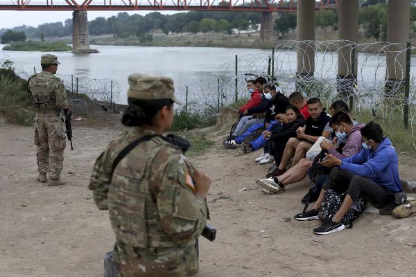 Border Patrol apprehend migrants, many from outside Mexico and Central America.