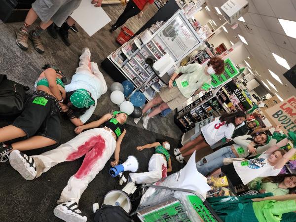 San Francisco Bay Area Rise Up 4 Abortion Rights die-in June 2, 2022.
