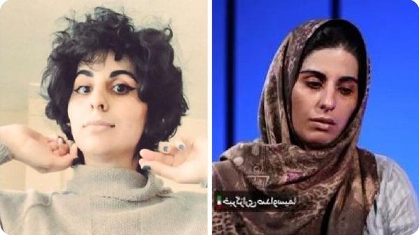 Sepideh Rashno, Iranian political prisoner, before and after