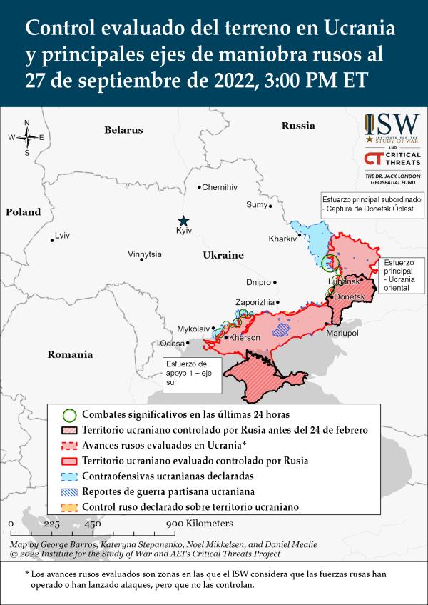 map Ukraine war 20220927
