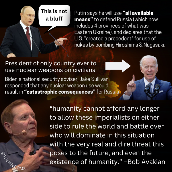 War Danger - Putin/Biden and BA quote